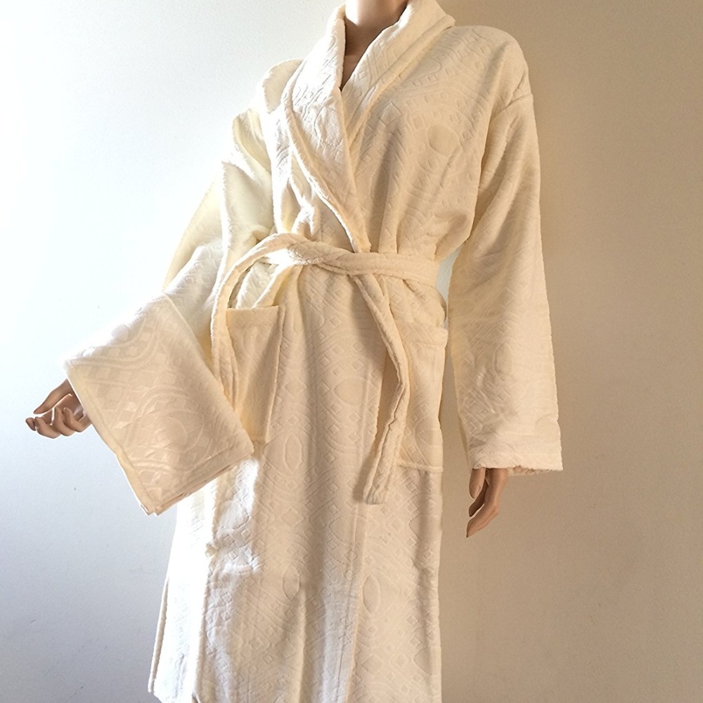 Bathrobe + 2 Body Towels %100 TURKISH COTTON